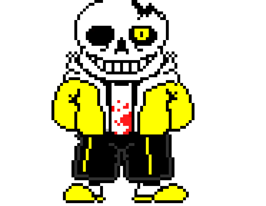 [582e18] Horrortale Sans Sprite (edited)