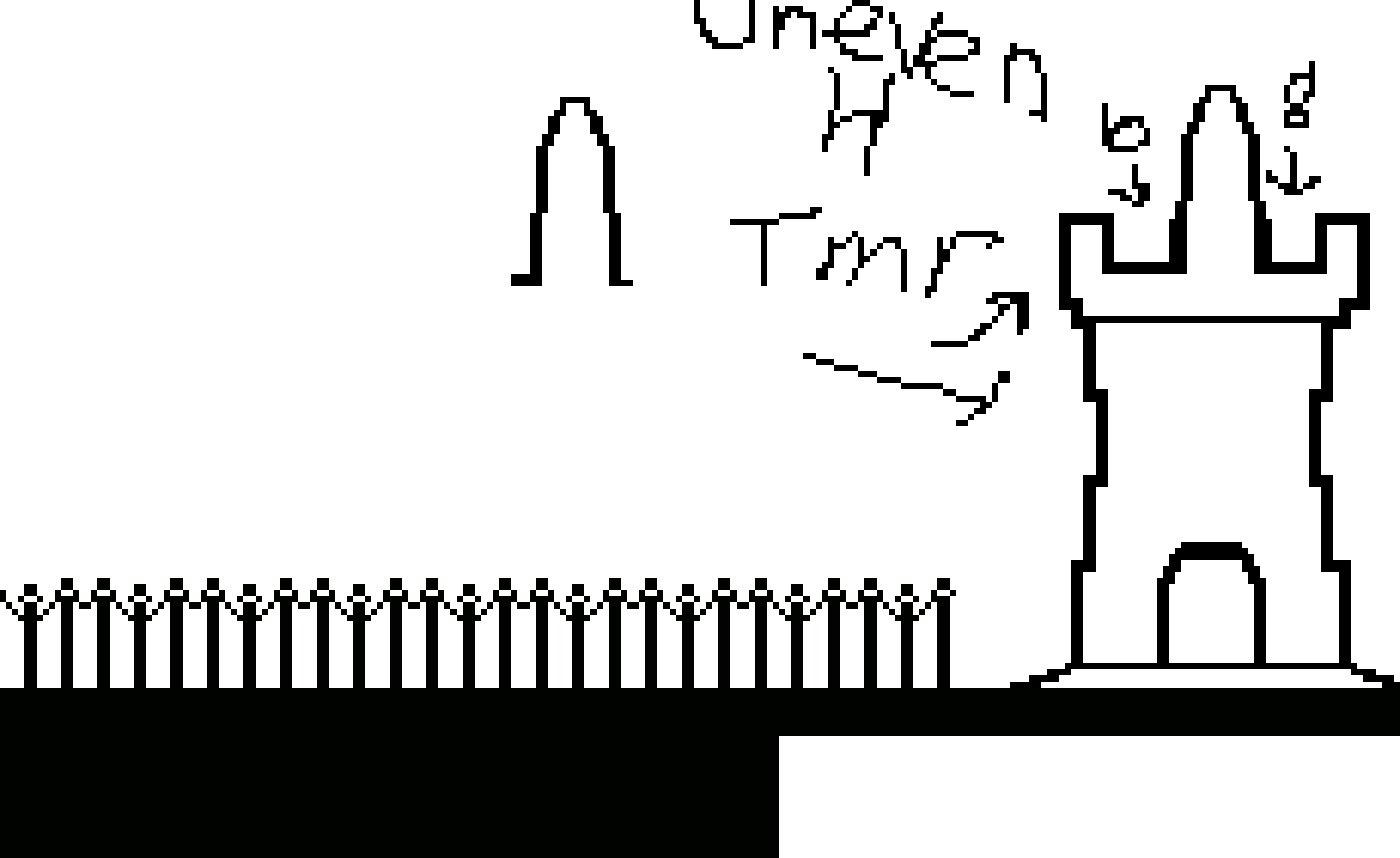 Haunted house with a nice daytime sunset.