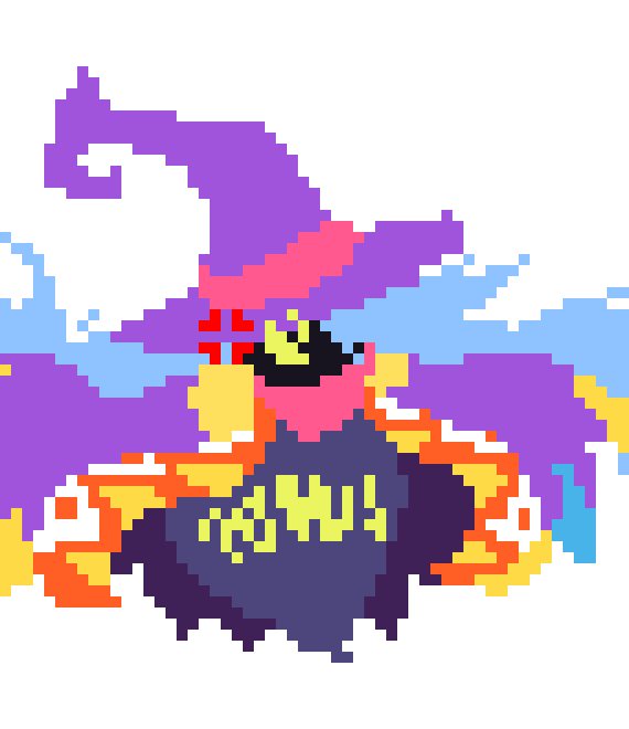 [777455] You're the one who attacked my sister all willy-nilly! Without hesitation it seemed! All for what?! *She began to paint hands and the hands held Magolor down*