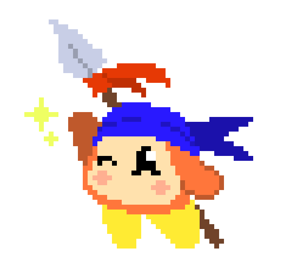 [777455] Any tree branches you see, you could take over there! *He pointed to a small pile of sticks and branches other Waddle Dees had placed already.* Anything lost can be taken to the lost and found as well! *He then pointed towards a spot where there seems to be a new stand for lost and found.*