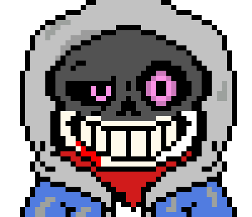 red blindness appears , then sends red bones  at him *