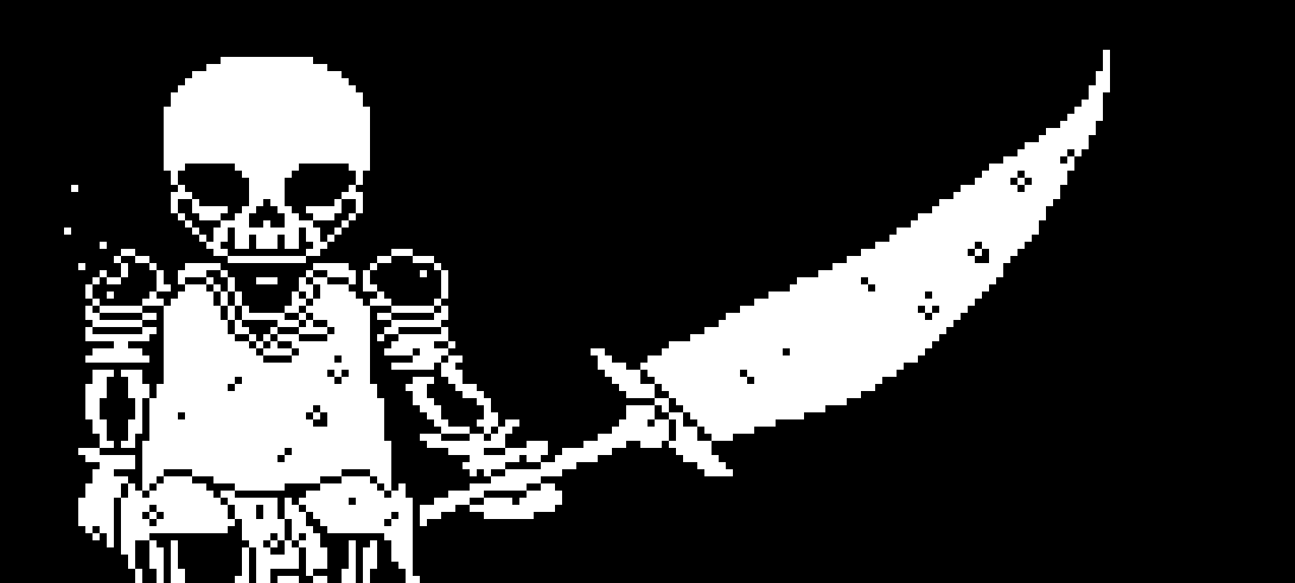 [2fbf6b] * Since it's so big you can't run away from the slash and your body is split in two *