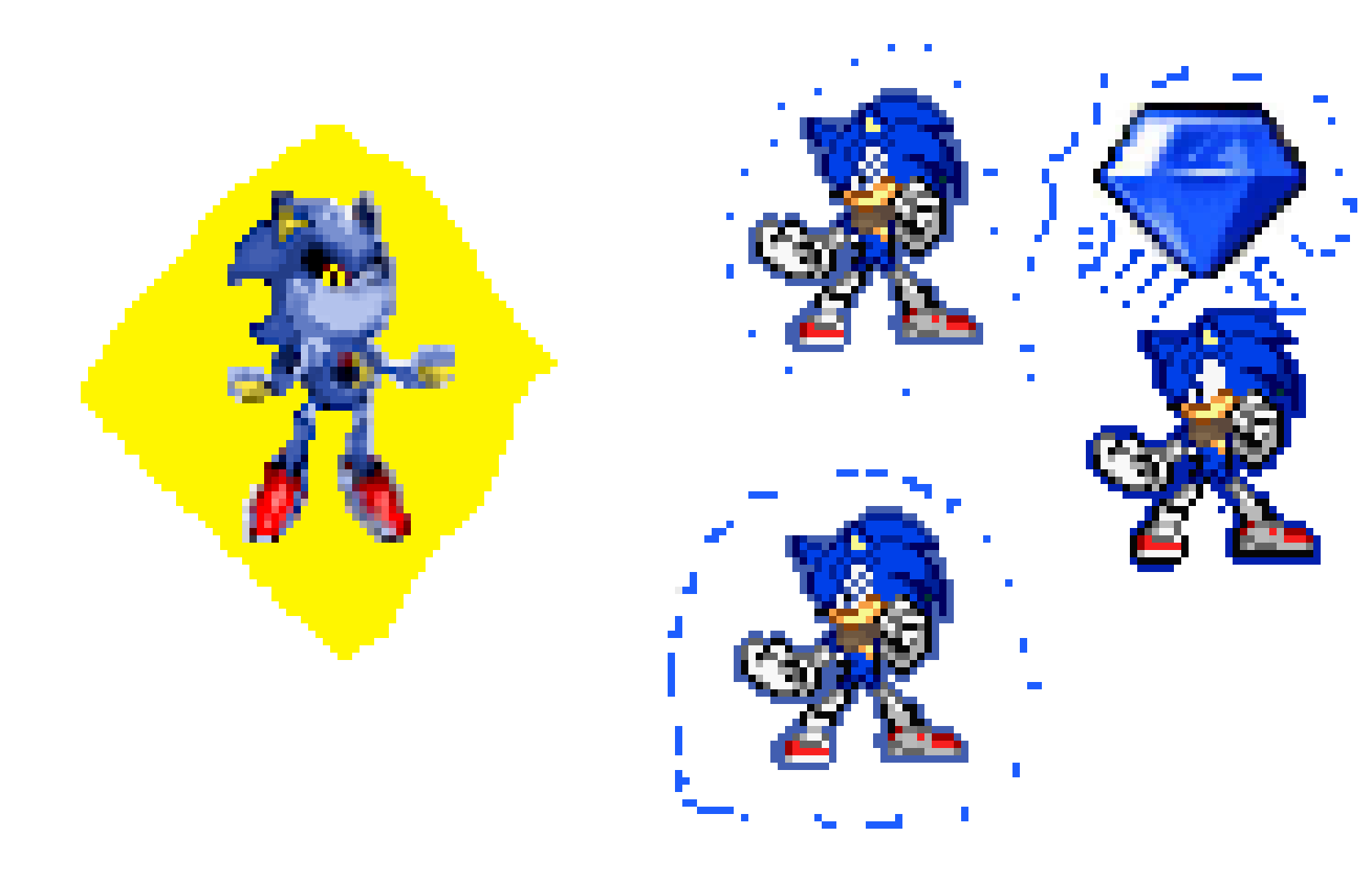 [9dc692] Sonic V.S metal sonic
