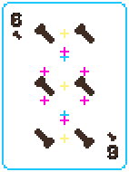 [a949bf] 6 of Wands Contrast