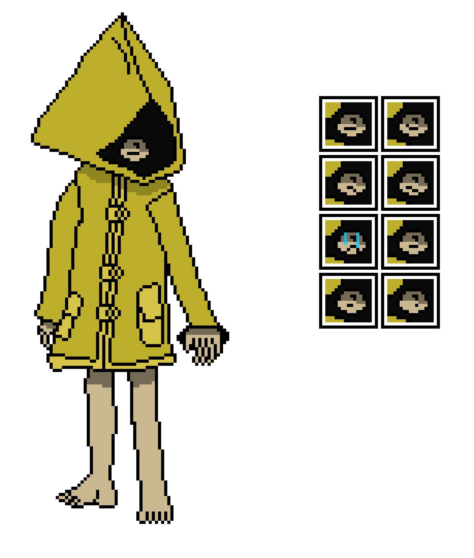 Finished 6 w/ expressions. -Geekazoid