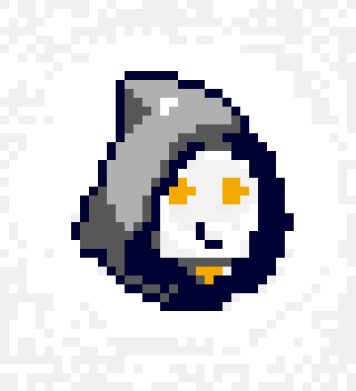 Reaper Overwatch Pixel Face 