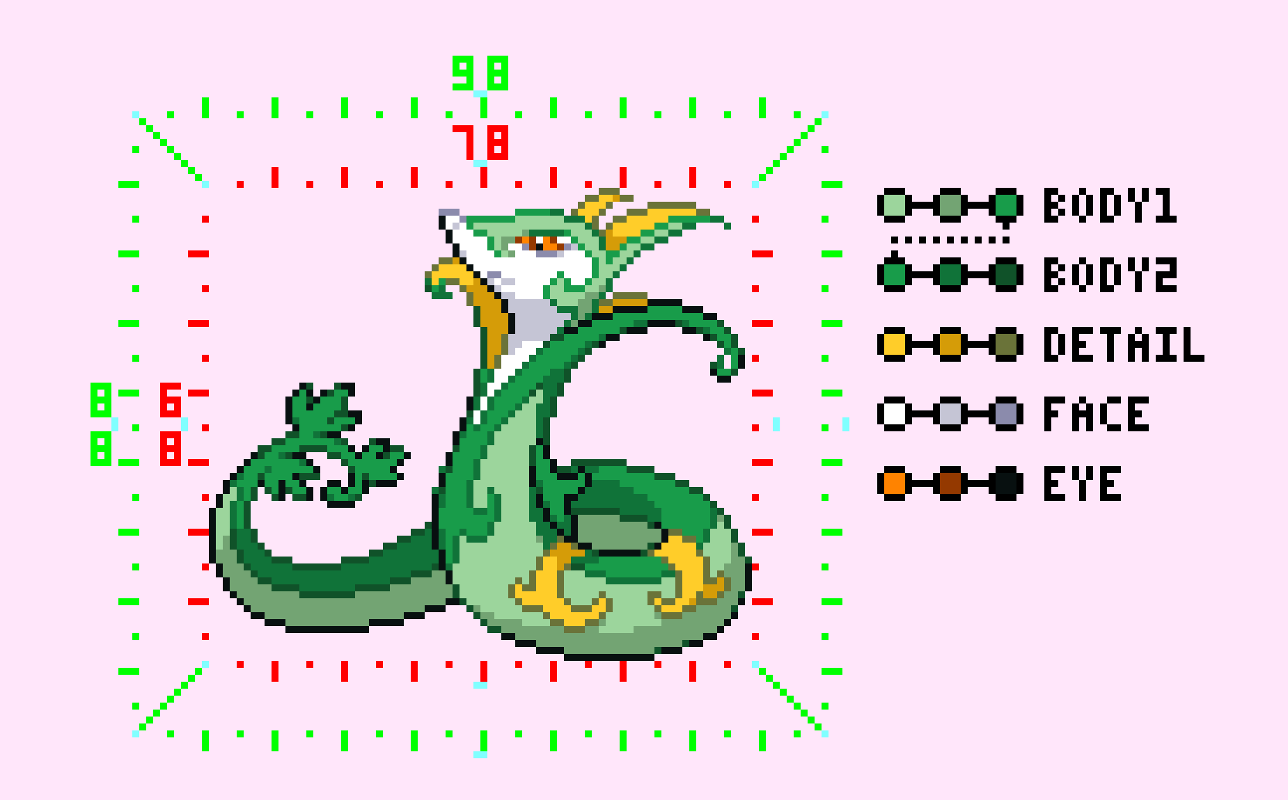 [1f0092] Serperior pattern (fixed)