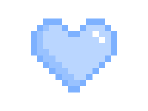 [41966f] heart blue