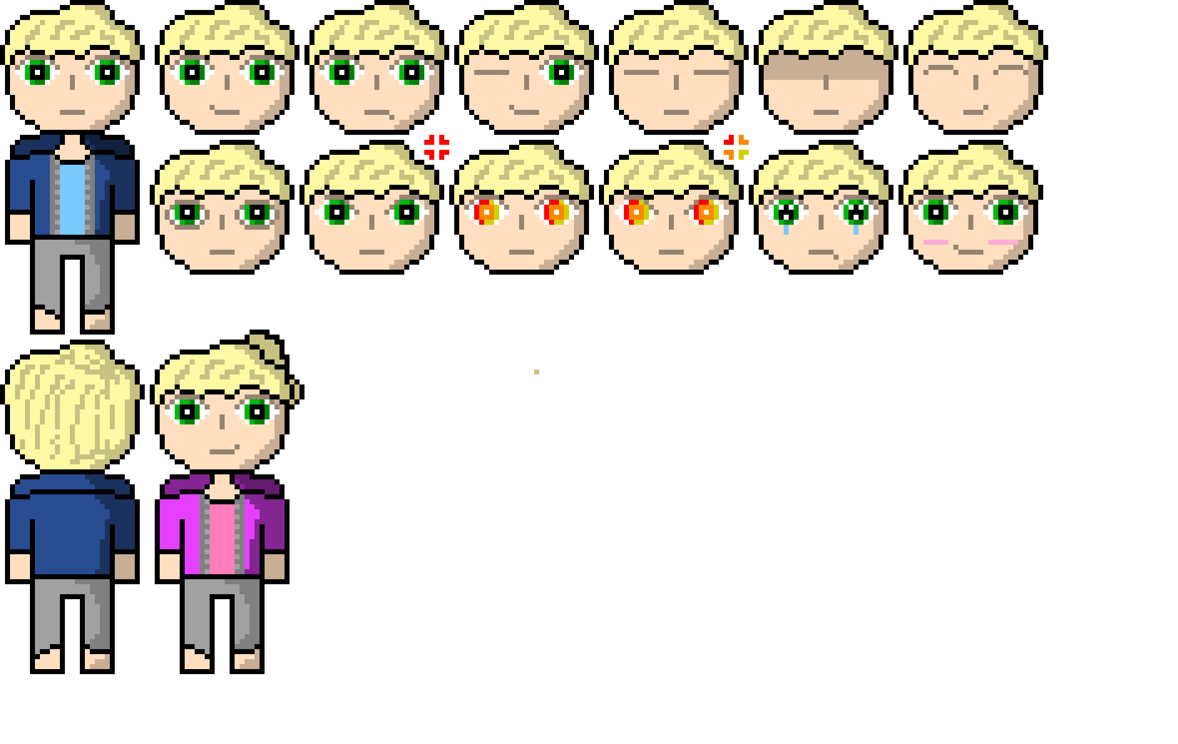 New Lucas Design (Sprite Sheet)