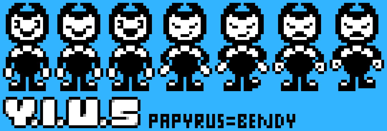Your Indie UnderSwap (My AU) Papyrus = Bendy