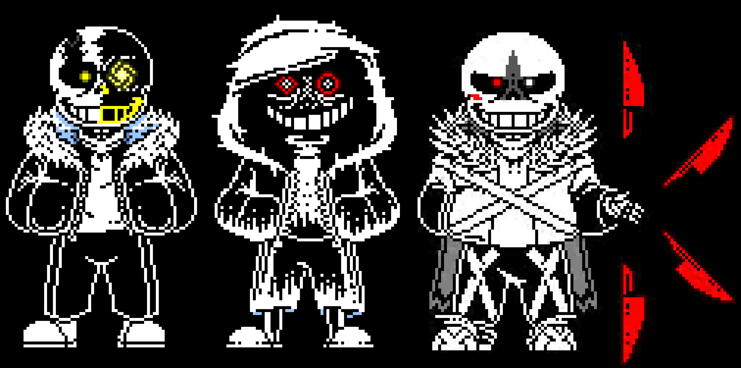 The trio of Broken Timelines