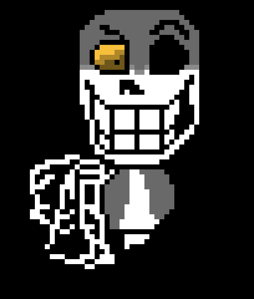 papyrus bad time  sprite (undone) -fresh?ink sans