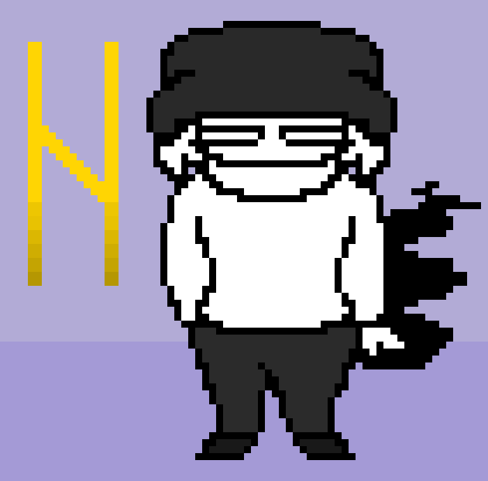 * He'd walk over to the center of PAM, and a rune would appear beside him, before he smashes his fist into the floor, as black smoke starts to emit from the hole, and go into the sky, turning all the clouds black, and stormy, as everything darkens to near pitch black. * ...This should do it.