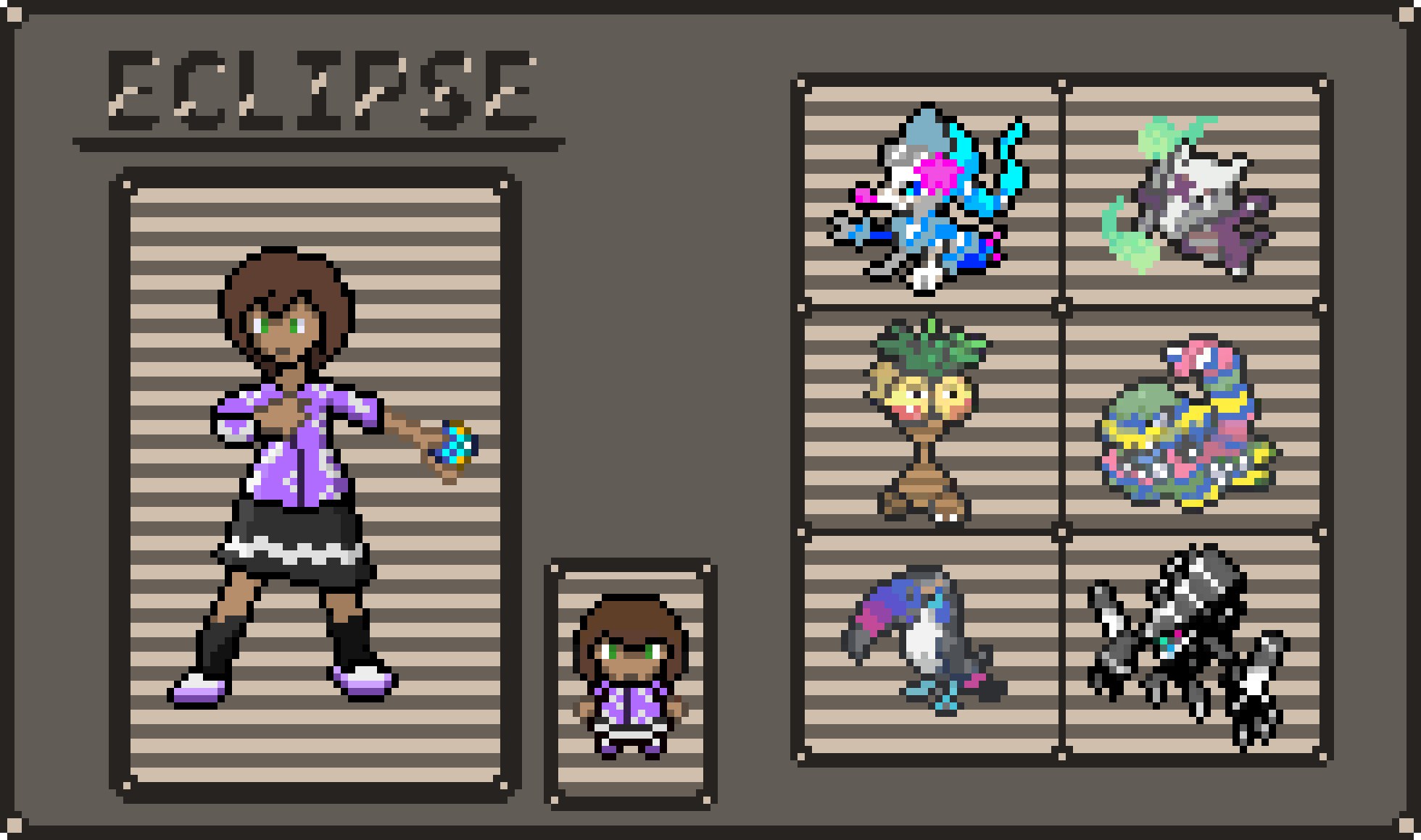 [0031a6] Pokemon Eclipse Sprite + team (fixed lining)