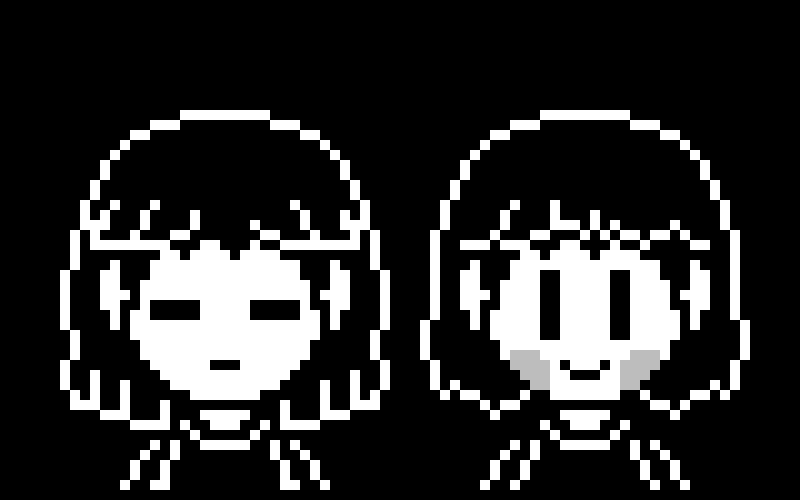 Chara and Frisk - K.Vargas