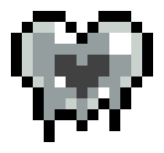 [385d63] Sml Dripping Heart