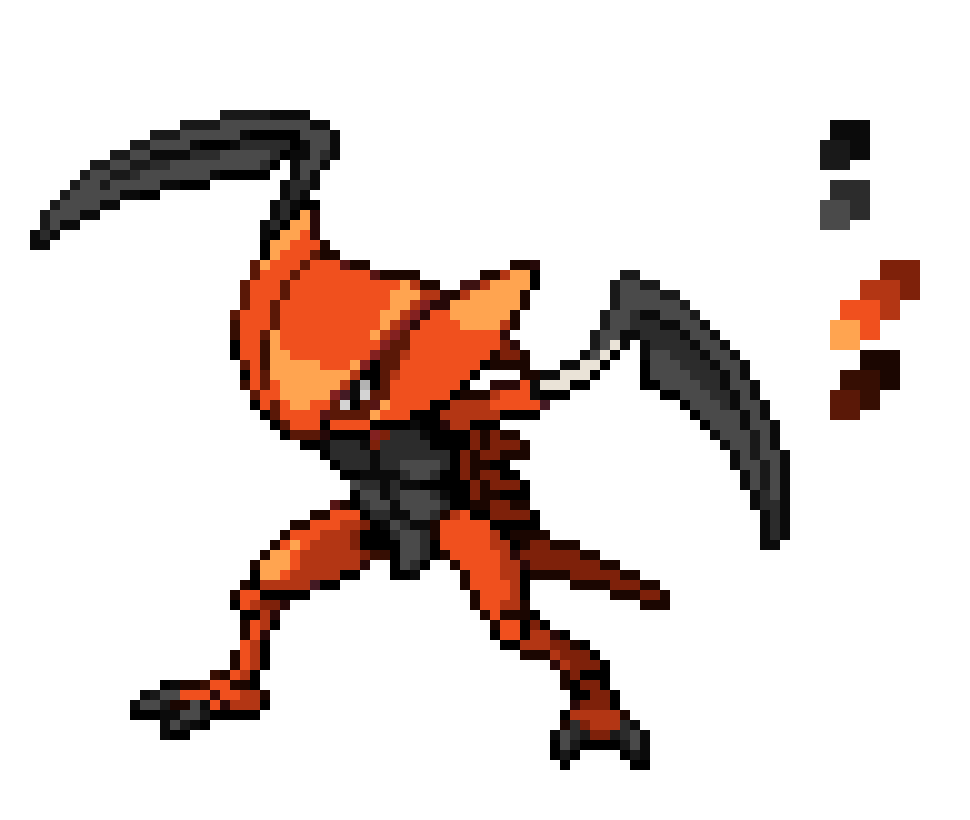 [6912e5] Volcanic Shiny Giore Kabutops