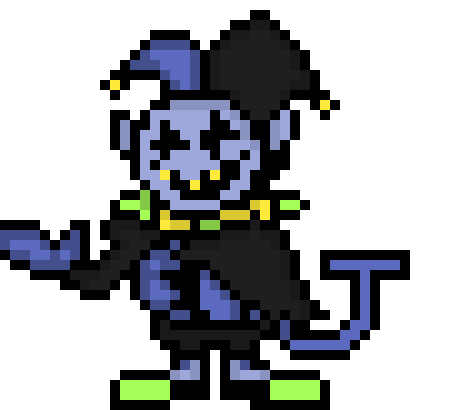 [71fafd] *jumps onto Chara* time to wake up and play with ME, ME. The GAME, GAME SHALL BEGIN soon BOISENGIRLS, a SUCH FUN time we SHALL have. Even DEVILSKNIFE is smiling