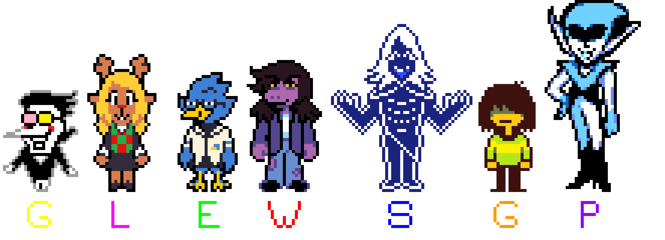 [1e69f8] The Seven Deadly Sins (Deltarune)