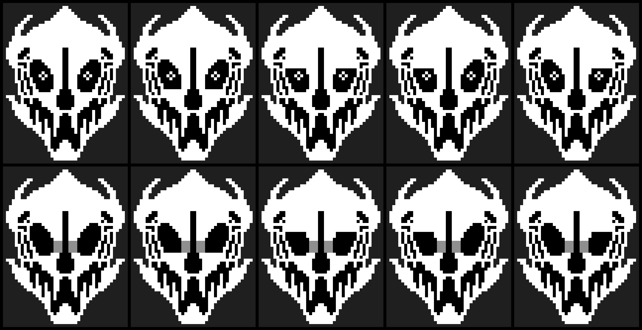 [9a6782] (This is what Disastale sans + After Disastale sans' Gaster Blaster look like ... and since it's sentient ... yeah it has expression)