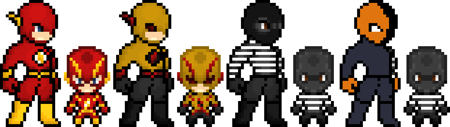 The Flash Character Sprites