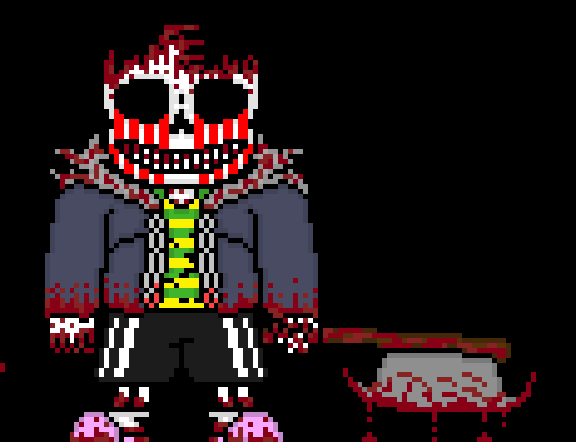 [e8cb42] Terror: *still in pain* get off my you freak of nature *stabs the thing with his axe*