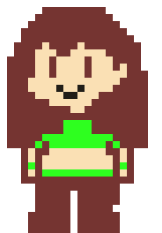 [a228fa] *Long haired Chara appears and slashes Betty*