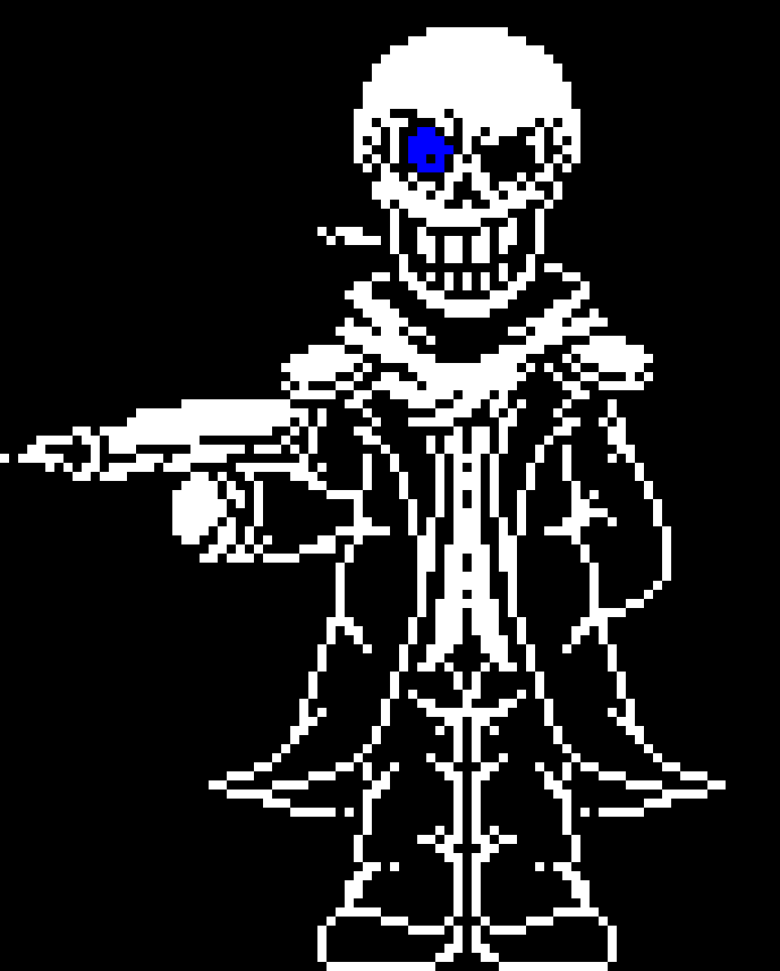 SuddenSwapedChanges Papyeus | I redrew this... And I reposted it... -Terrie | Proof? Here...: http://pixelartmaker.com/art/e1f76b7e2dbf5d5 | Free to use...