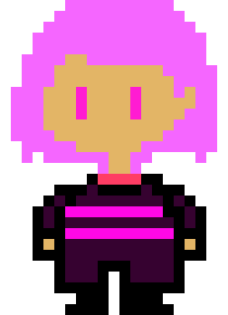[040daa] Custom Undertale Human Sprite Template