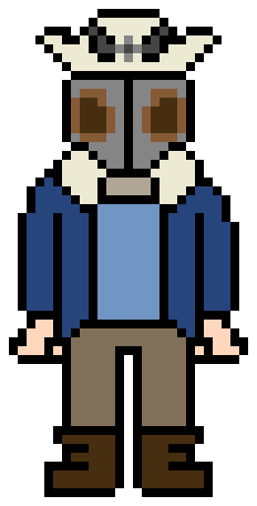 [b00fcf] Custom Undertale Human Sprite Template