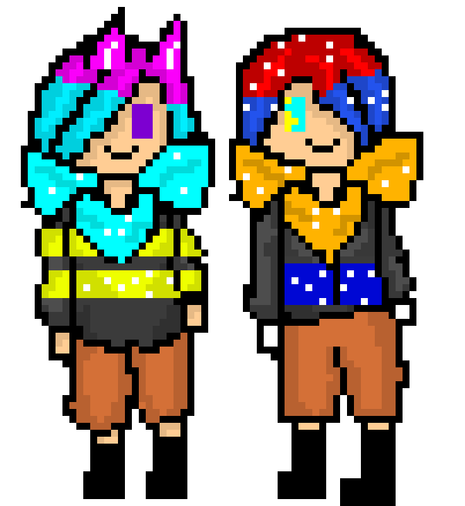 Tenji and Ayaka clothes Swap   