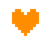 [ece41f] Undertale Heart Sprite (Bravery)