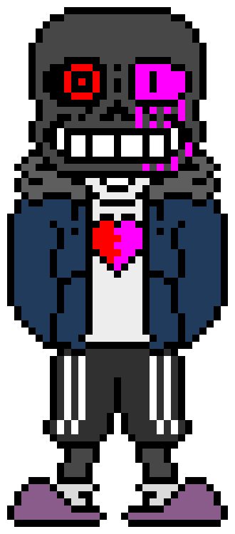 [d6b045] Fear Sans: *His soul is breaking duo to humans dying*