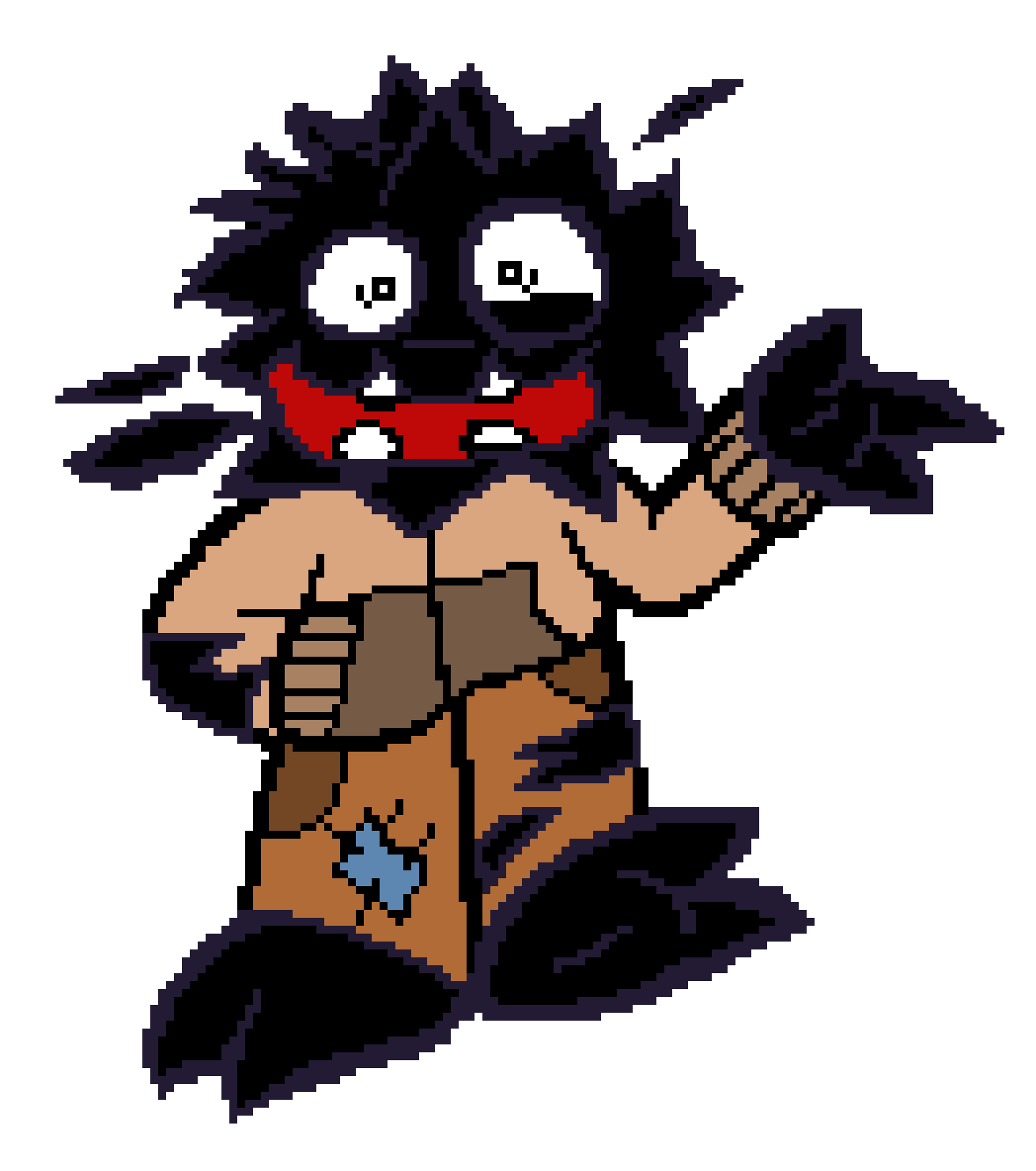 [a0925b] the creature (he is probably paranoid of everything and everyone)