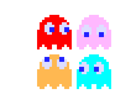 [aba901] ghosts for pacman