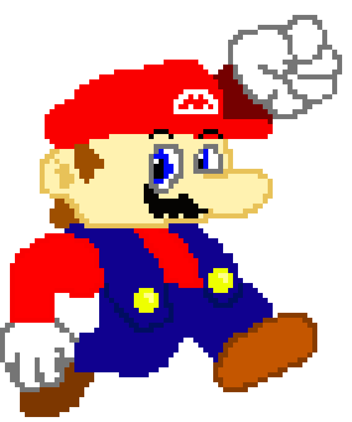 [117a46] Super Mario Pixel Art (BY NOAHAS2015)
