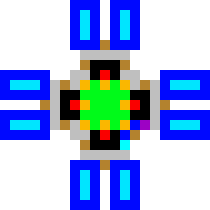 [6aad73] Factorio 40MW Nuclear Power Plant (Square)