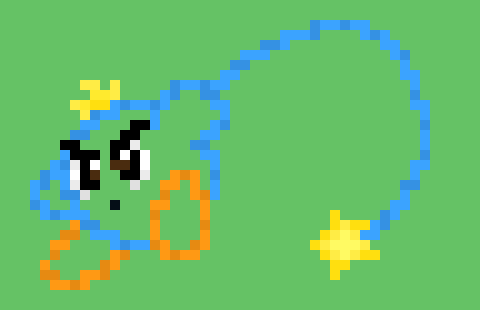 [1d710f] What-! Hey! *He grabbed marker's leg to trip him*