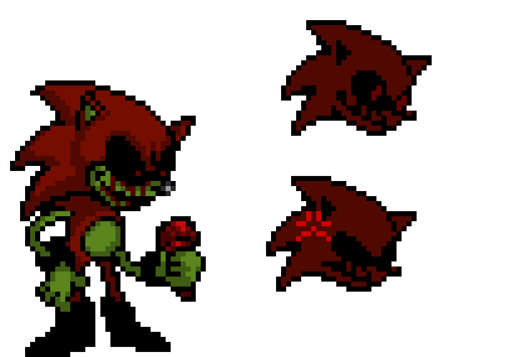 [6c26bc] FNF - Possessed Lukron Idle Sprite and Icons