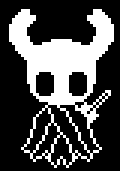 The Knight (Hollow Knight) Undertale style. -T