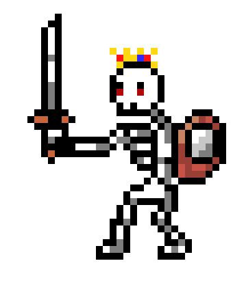 Skeleton king filled