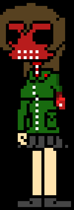 *the evil and darkness flows from her*