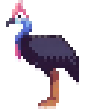 [482c58] Weird Bird With Fixed Background