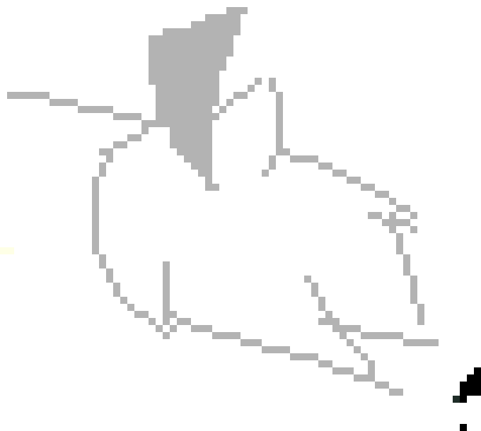 [524485] remember when i  drew a human  version  of you Bmo? i  never  showed  you but  uh yeah  uh  she  has it hanging on her wall