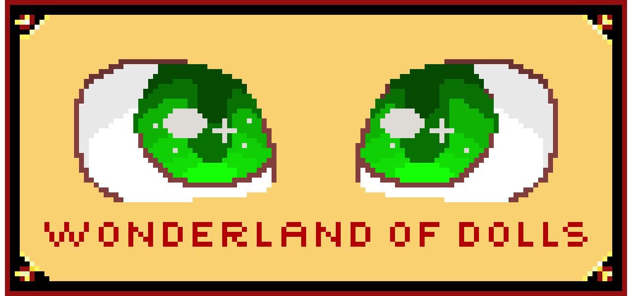 Wonderland Of Dolls Banner