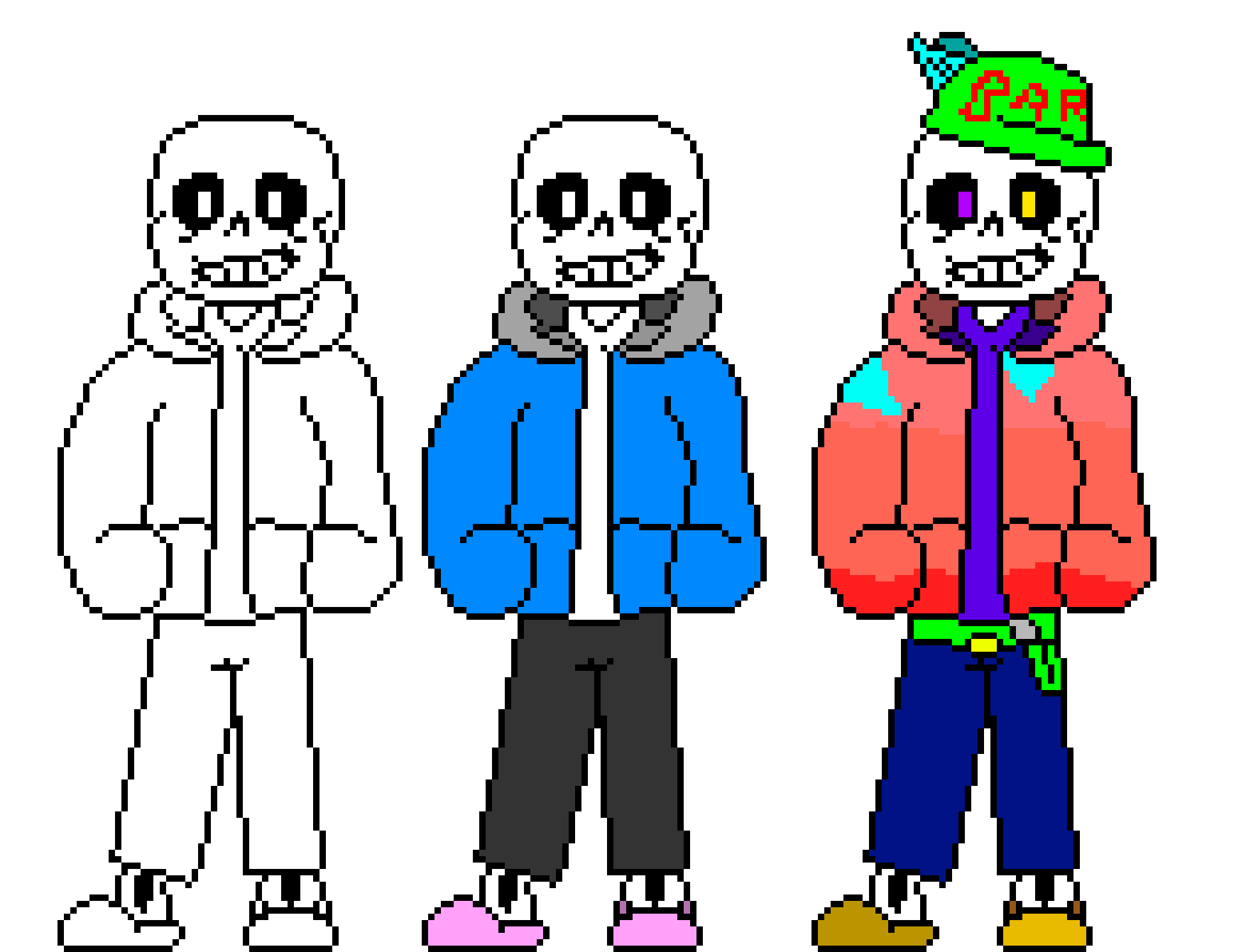 sans base, Sans OG and Siro -cv