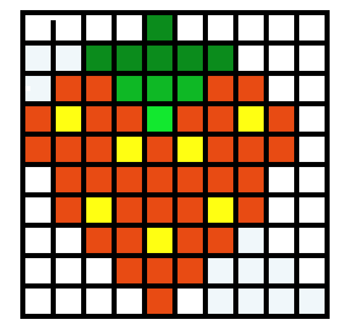 [61b007] Cobes pixel strawberry