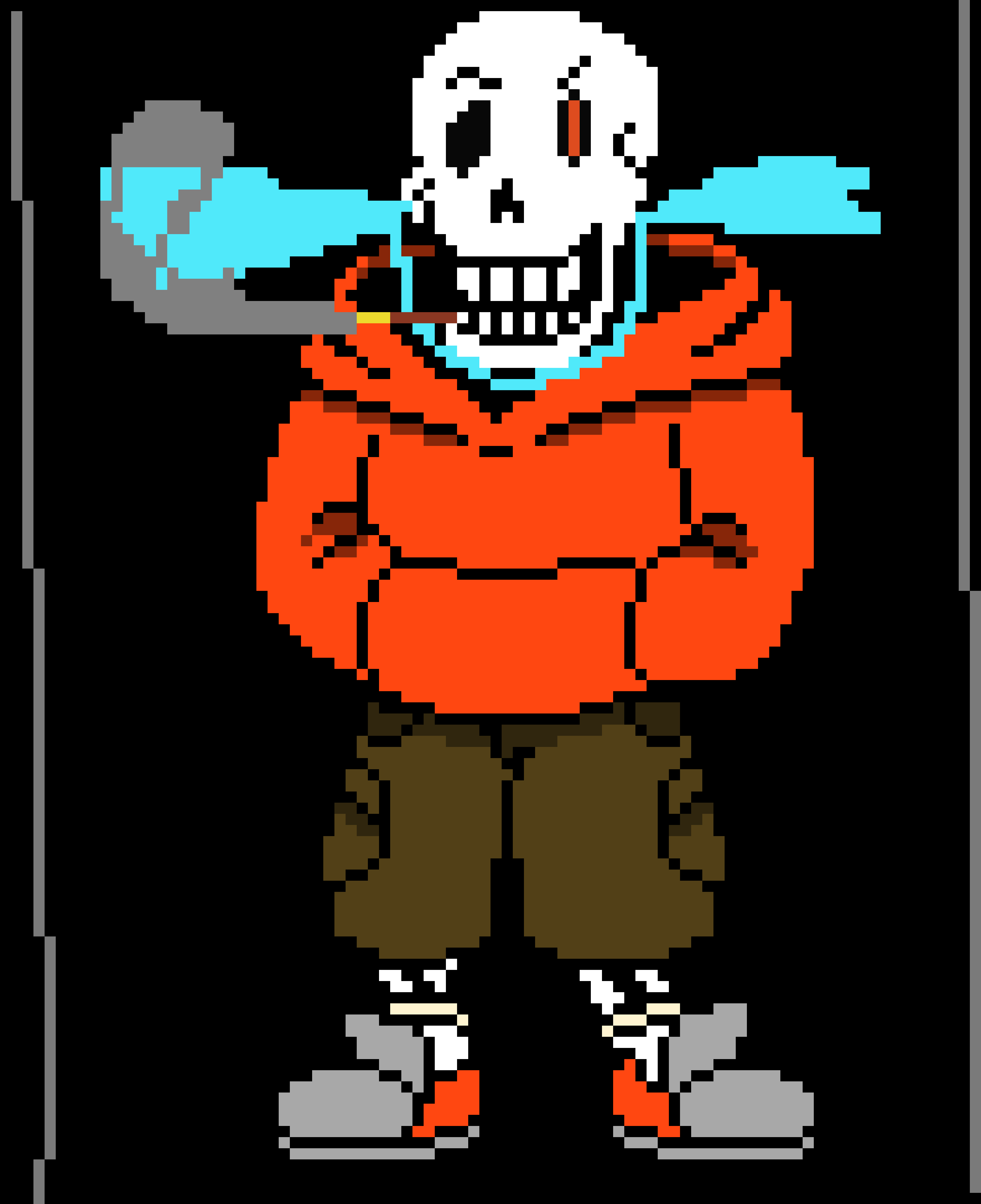 UnderSwap Papyrus Last breath Cooking up some smoke!
