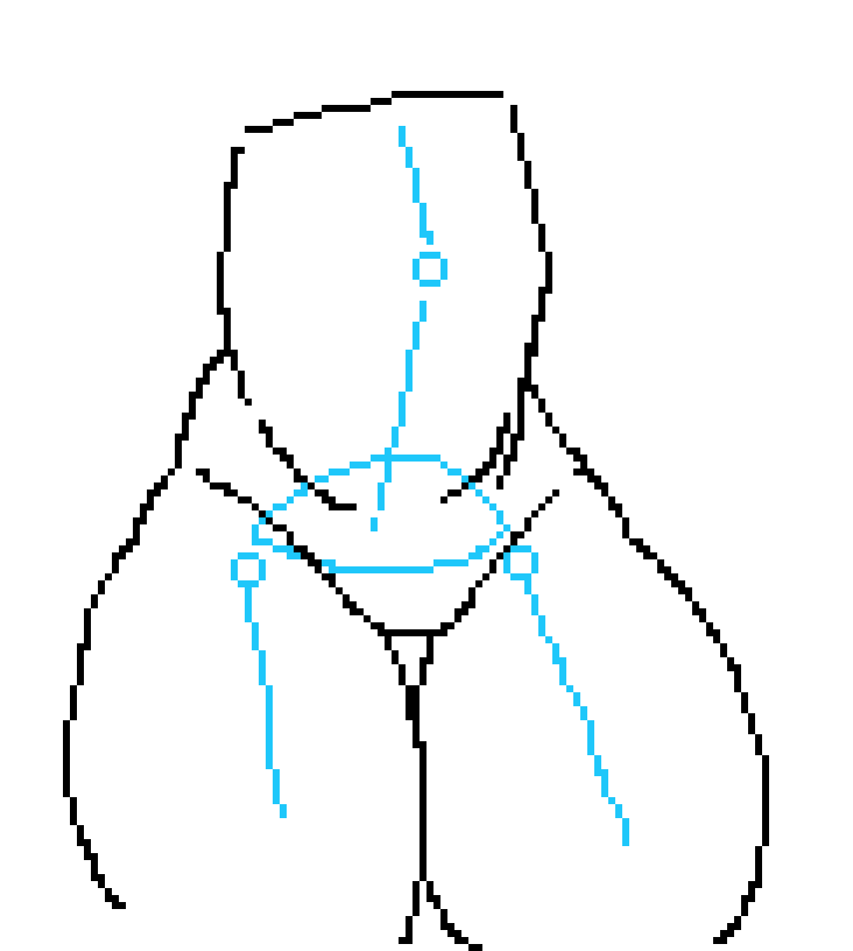 [18f118] ((risky asf post but)) also kinda random but i finally started to draw with anatomy in mind (and by anatomy in mind i mean completely copying someone who knows what anatomy is) and holy shit this looks better than anything i've made what