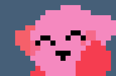 [a3f4de] *kirby laughed at marker's reaction*